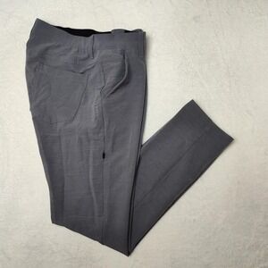 BYLT Kinetic Pant 2.0 Pants Mens 32x30 Gray Stretch Zip Pocket Chino Casual Tech